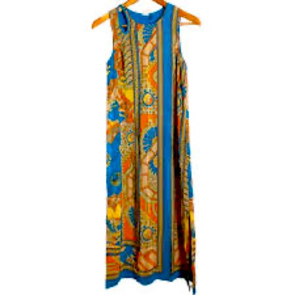 Anthropologie Akemi + Kin Tanvi Silk Dress